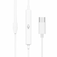 Навушники HOCO M80 Original series earphones for Type-C display set(20PCS) White (Колір Белый) - фото № 3