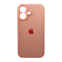 Чохол для смартфона Silicone Full Case AA Camera Protect for Apple iPhone 16 37,Grapefruit