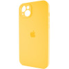 Чохол для смартфона Silicone Full Case AA Camera Protect for Apple iPhone 14 56,Sunny Yellow - зображення 3