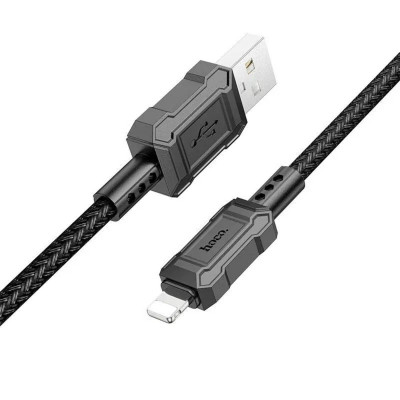 Кабель HOCO X94 Leader зарядный кабель для передачи данных iP Black (6931474794239) - изображение 2