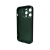 Чохол для смартфона AG Glass Matt Frame Color Logo for Apple iPhone 14 Pro Cangling Green (Cangling Green)- № 2