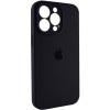 Чохол для смартфона Silicone Full Case AA Camera Protect for Apple iPhone 15 Pro 14,Black (7073)- № 2