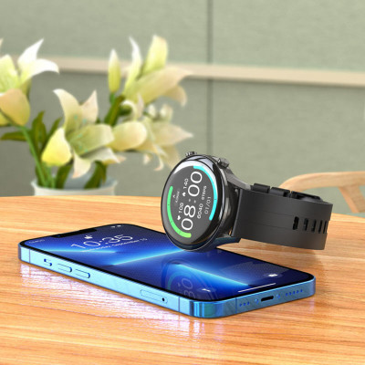 Смарт-годинник HOCO Y7 Smart watch Black - изображение 7