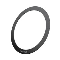 Пластина для магнітного тримача Baseus Halo Series Magnetic Metal Ring（2pcs/pack）Black (Колір Black) - фото № 3
