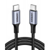 Кабель UGREEN US316 USB-C to USB-C 2.0 Cable 100W Alu Case with Braid 1.5m (Space Gray) (UGR-70428) k42640 - № 1 Кабель UGREEN US316 USB-C to USB-C 2.0 Cable 100W Alu Case with Braid 1.5m (Space Gray) (UGR-70428) (Space-Gray) UGREEN - № 1
