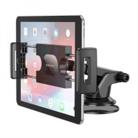 Автотримач для планшета BOROFONE BH100 Airy tablet car holder(center console) Black (Колір Черный) - фото № 8
