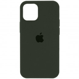 Чохол для смартфона Silicone Full Case AA Open Cam for Apple iPhone 12 Pro Max 40,Atrovirens