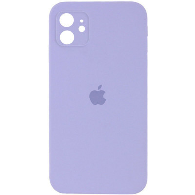 Чохол для смартфона Silicone Full Case AA Camera Protect for Apple iPhone 12 26,Elegant Purple (FullAAi12-26) - зображення 1