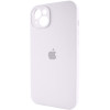 Чохол для смартфона Silicone Full Case AA Camera Protect for Apple iPhone 15 8,White - изображение 3