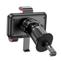 Автотримач для телефона HOCO H21 Dragon automatic clamp car holder(air outlet) Red Black (Колір Red Black) - фото № 3