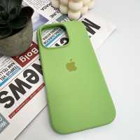 Чохол для смартфона Silicone Full Case AA Open Cam for Apple iPhone 16 Pro Max 1,Mint (Цвет Mint) - фото № 4