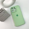 Чохол для смартфона Silicone Full Case AA Camera Protect for Apple iPhone 16 Pro Max 51,Avokado Green (Avocado-Green)- № 6
