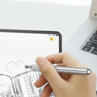 Стилус Baseus Golden Cudgel Capacitive Stylus Pen Silver (Колір Silver) - фото № 8