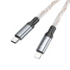 Кабель Зарядный кабель для передачи данных HOCO U112 Shine PD для iP Grey (6931474788795) - изображение 2
