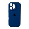 Чохол для смартфона Silicone Full Case AA Camera Protect for Apple iPhone 16 Pro 16,Blue (Синий)- № 2