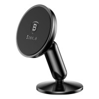 Автотримач для телефона Baseus Bullet On-board Magnetic Bracket Black (Цвет Черный) - фото № 3