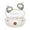 Бездротові навушники BOROFONE FQ5 Spirit clip-on true wireless BT headset Milky white (Milky-White)- № 4