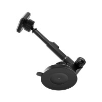 Автотримач для телефона BOROFONE BH21 Vanda magnetic in-car phone holder for center console windshield (Цвет Черный) - фото № 3