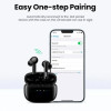Бездротові навушники UGREEN WS106 HiTune T3 Active Noise-Cancelling Wireless Earbuds (Black)(UGR-90401) (Черный)- № 8