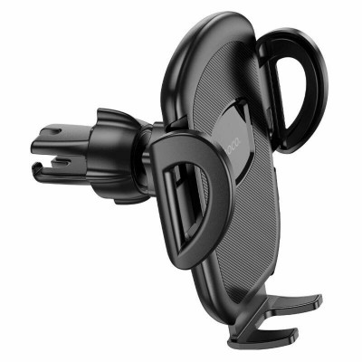 Тримач для мобільного HOCO H8 General car holder(air outlet) Black - изображение 4