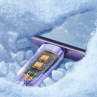 Кабель Baseus Explorer Series Fast Charging Cable with Smart Temperature Control USB-C to USB-C 100W 1m Nebula Purple  - фото № 5