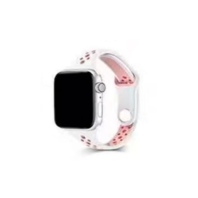 Ремінець для годинника Apple Watch Small Waist two colors 42/44/45/49mm White-Pink - зображення 1