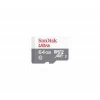 Карта пам'яті microSDXC (UHS-1) SanDisk Ultra 64Gb class 10 A1 (100Mb/s) (adapter SD)  - фото № 2