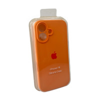 Чохол для смартфона Silicone Full Case AA Camera Protect for Apple iPhone 16 34,Papaya