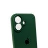 Чохол для смартфона Silicone Full Case AA Camera Protect for Apple iPhone 16 40,Atrovirens (Atrovirens)- № 6