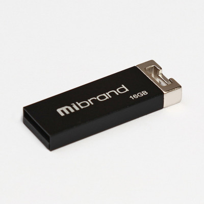 Flash Mibrand USB 2.0 Chameleon 16Gb Black (MI2.0/CH16U6B) - зображення 1