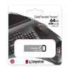 Флеш-накопичувач Kingston USB 3.2 DT Kyson 64GB Silver/Black (Черный)- № 2