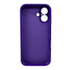 Чохол для смартфона Silicone Full Case AA Camera Protect for Apple iPhone 16 22,Dark Purple (Dark-Purple)- № 3