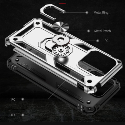 Чохол для смартфона Cosmic Robot Ring for Xiaomi Redmi 10C Silver (RobotXR10CSilver) - зображення 5