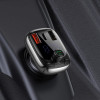 АЗП з FM-модулятором Baseus T Shaped S-13 Car Bluetooth MP3 Player (PPS Fast Charger Edition) Black - зображення 7