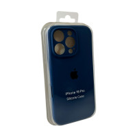 Чохол для смартфона Silicone Full Case AA Camera Protect for Apple iPhone 16 Pro 16,Blue
