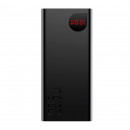 Зовнішній акумулятор Baseus Adaman Digital Display Fast Charge Power Bank 40000mAh 22.5W Black