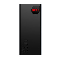 Зовнішній акумулятор Baseus Adaman Digital Display Fast Charge Power Bank 40000mAh 22.5W Black (Цвет Black), Атикул k51987 |  купить на VILKI.NET - фото № 1