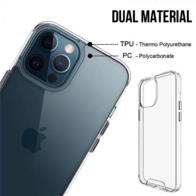 Чохол для смартфона Space for Apple iPhone 15 Pro Max Transparent - изображение 3