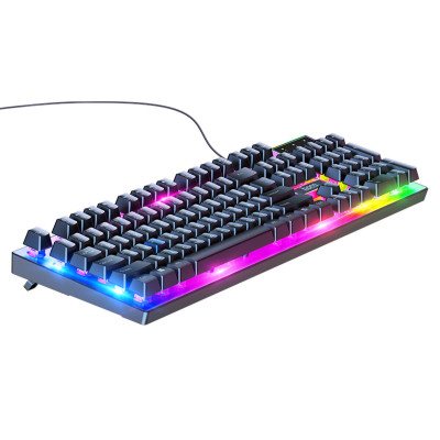Миша + клавіатура HOCO GM18 Luminous gaming keyboard and mouse set Black - изображение 4