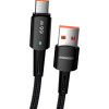 Кабель ESSAGER Sunset Type-C 6A USB charging and data Fully compatible cable 0.5m Black - изображение 2