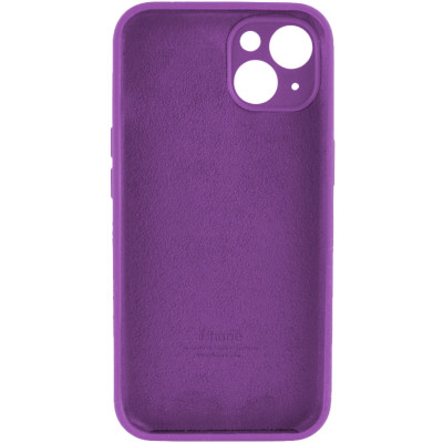 Чохол для смартфона Silicone Full Case AA Camera Protect for Apple iPhone 14 19,Purple - зображення 2