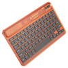 Клавіатура HOCO S55 Transparent Discovery edition wireless BT keyboard Citrus Color (6931474778895)