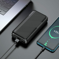 Зовнішній акумулятор BOROFONE BJ27A Pindar power bank(20000mAh) Black (Колір 7073) - фото № 4
