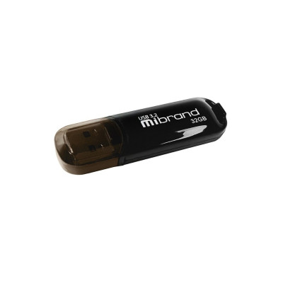 Flash Mibrand USB 3.2 Gen1 Marten 32GB Black (MI3.2/MA32P10B) - изображение 1