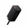 Мережевий зарядний пристрій Baseus GaN3 Pro Desktop Fast Charger 2U+2C 100W EU Black (CCGP000101) - изображение 2