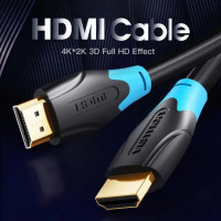 Кабель Vention HDMI-HDMI, 1 м, v2.0 (AACBF) (Колір 7073) - фото № 2