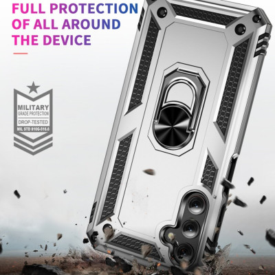 Чохол для смартфона Cosmic Robot Ring for Samsung Galaxy A34 5G Silver (RobotA34Silver) - изображение 6