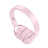 Бездротові навушники BOROFONE BO32 Show BT headphones Pink (7089)- № 3