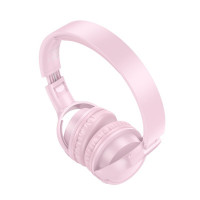 Бездротові навушники BOROFONE BO32 Show BT headphones Pink (Цвет 7089) - фото № 3