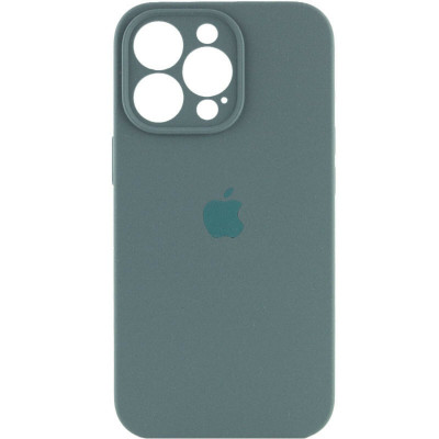 Чохол для смартфона Silicone Full Case AA Camera Protect for Apple iPhone 14 Pro Max 46,Pine Green - зображення 1